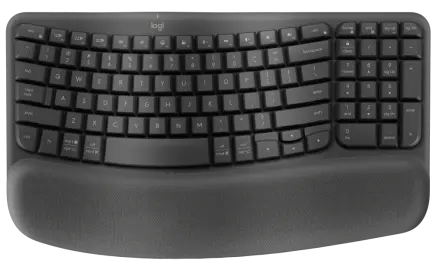  Logitech Wave Keys Ergonomic Wireless 3